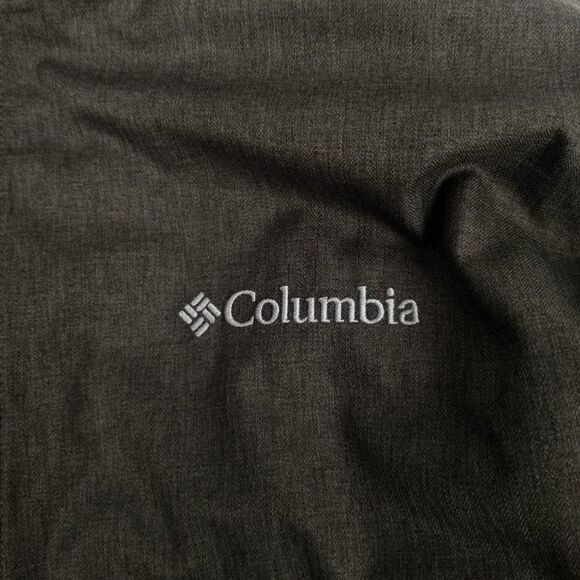 Columbia Fusion Exact Boulder Nylon Omni-Heat Waterproof Hooded Jacket Gorpcore - Picture 10 of 11